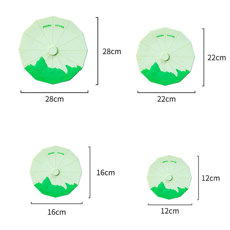 Capa de silicone para tigela de micro-ondas 1 unidade