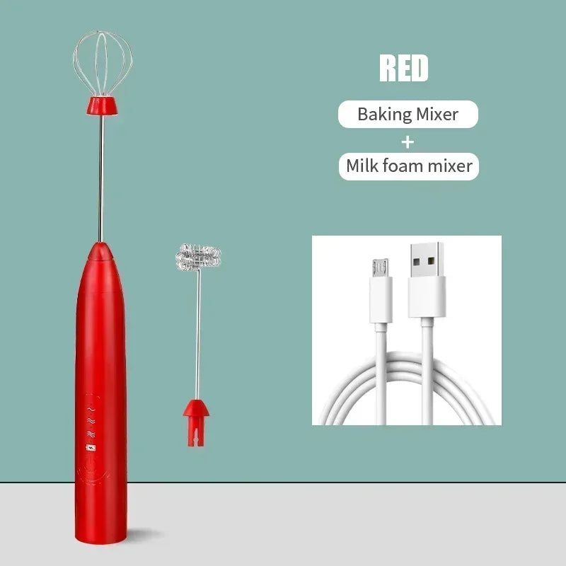 Liquidificadores elétricos recarregáveis para cozinha (para leite,assando ovos, café etc.)