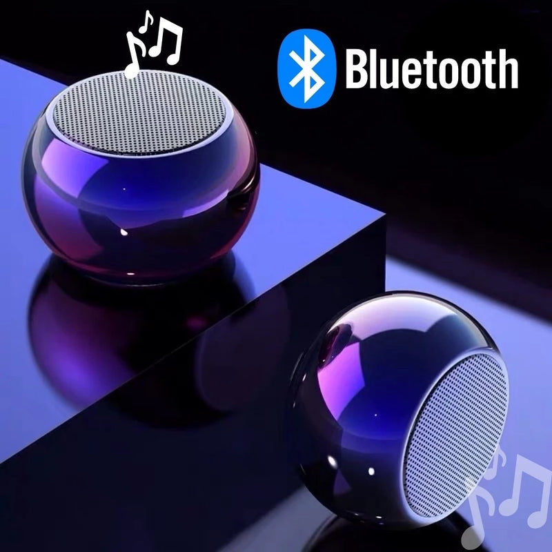 Mini Caixa De Som M3, Metal Bluetooth Amplificada de 3W Potente